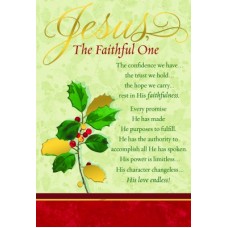 Jesus the faithful 18 cards 19 envelopes