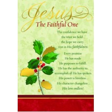 Jesus the faithful 18 cards 19 envelopes