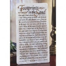 Abbey Press Footprints Marble Plaque