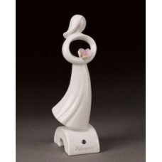 February Porcelain Figurine 5.87"