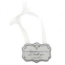 Cradle You in His Heart Crib Adornment Ornament