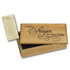 Said A Prayer Wood Box