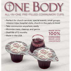 聖餐杯餅套裝 One Body (暫缺,可以預訂,預計4月25有新貨到)