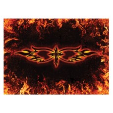 CROSS & FLAMES