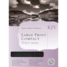 KJV (L) Print Compact Blk 